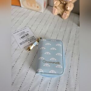Cinnamoroll Dual-Zip Key Wallet | Sanrio Japan | BNWT